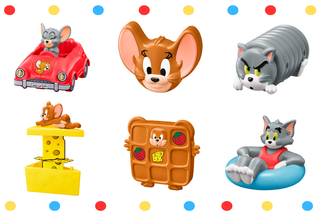 【マクドナルド】ハッピーセット「トムとジェリー」おもちゃ6種類全紹介
