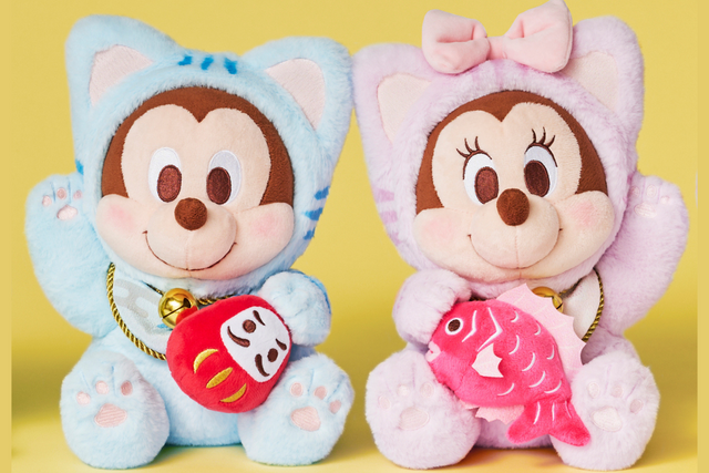【ディズニーストア】かわいい！お正月を彩るぬいぐるみ＆ワクワク！ラッキーバッグ