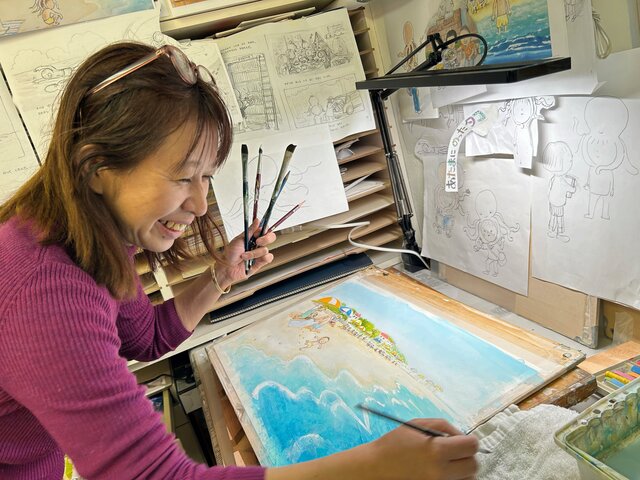 いよいよ原画完成！　絵本作家・たしろちさとさんの絵本づくり【原画制作編】