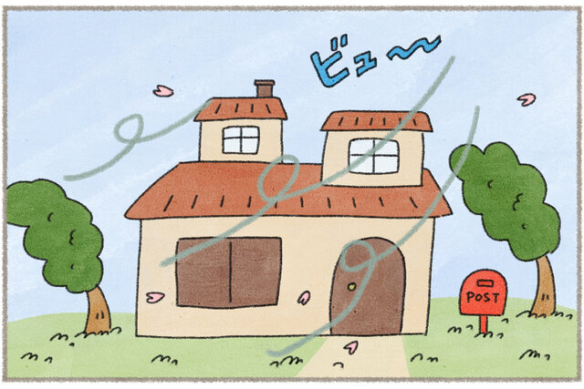 【おともだち賞】受賞のカエルさんとくまさん漫画「春一番」