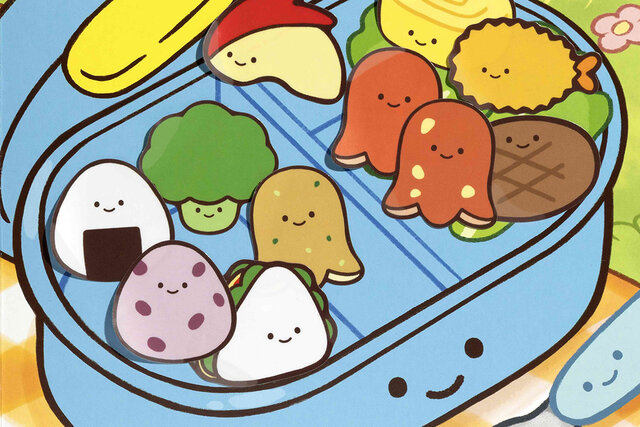 124枚オール描き下ろし！　大人気カプセル玩具「にっこりーノ」初のシール絵本が登場