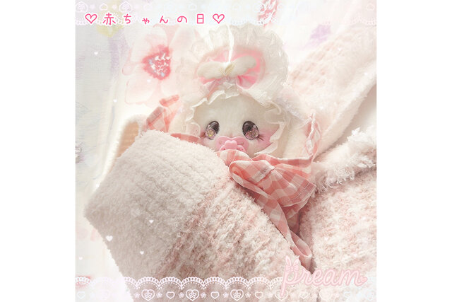 【赤ちゃんの日って知ってる？】おしゃぶりをした赤ちゃんぷりまるちゃんがかわいすぎる♡