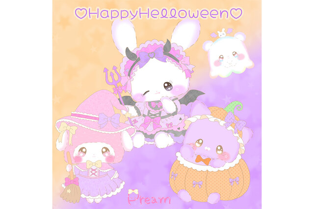 【10月31日はハロウィン♡】ぷりまるちゃんたちのハロウィンの仮装がかわいすぎる！