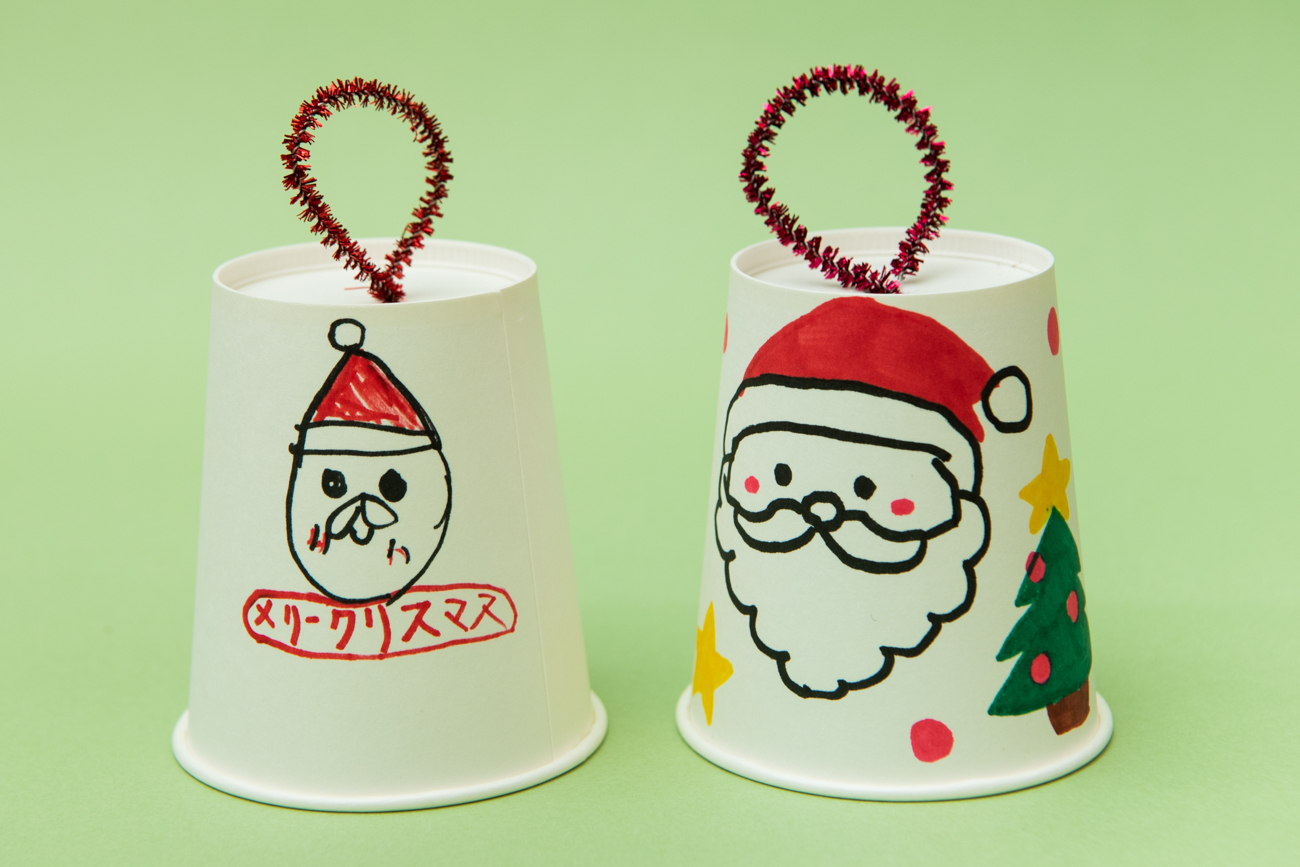 クリスマス おもちゃを手作り クリスマスベル と クラッカー コクリコ Cocreco