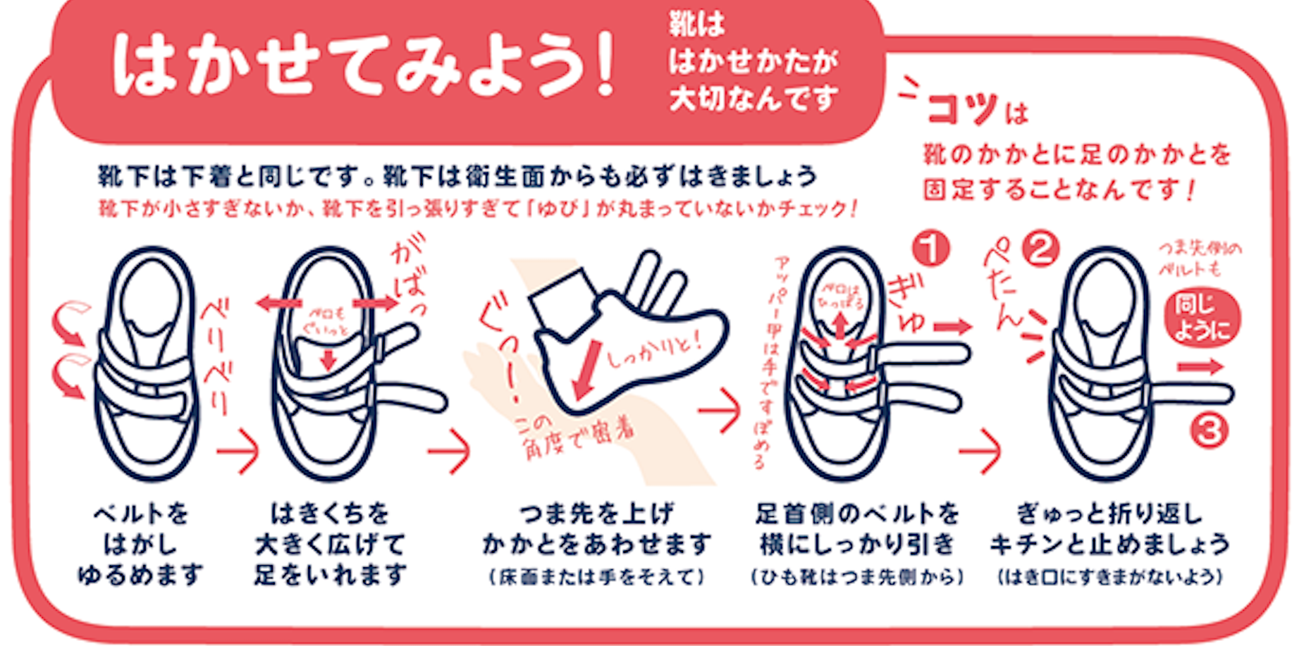 ぴったり靴で背が伸びる!? 子ども靴の履き方鉄則とサイズの選び方 - コクリコ