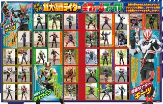 仮面ライダーギーツ』 全ライダー11人 フォームのひみつを大公開
