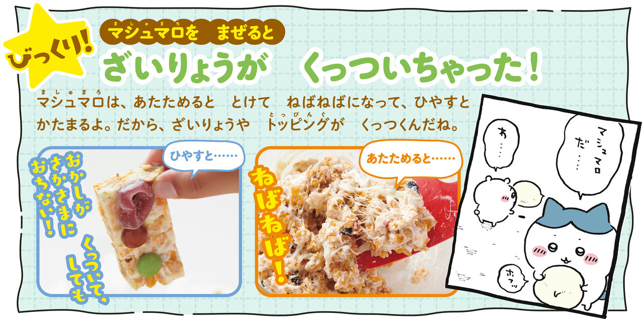 チョコレートバークのびっくりポイント