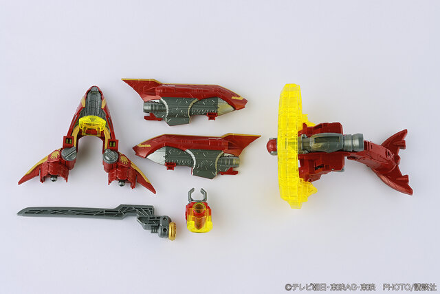 ゴジュウジャー】「テガソードアカツキ」が完成！ 「DXオルカ