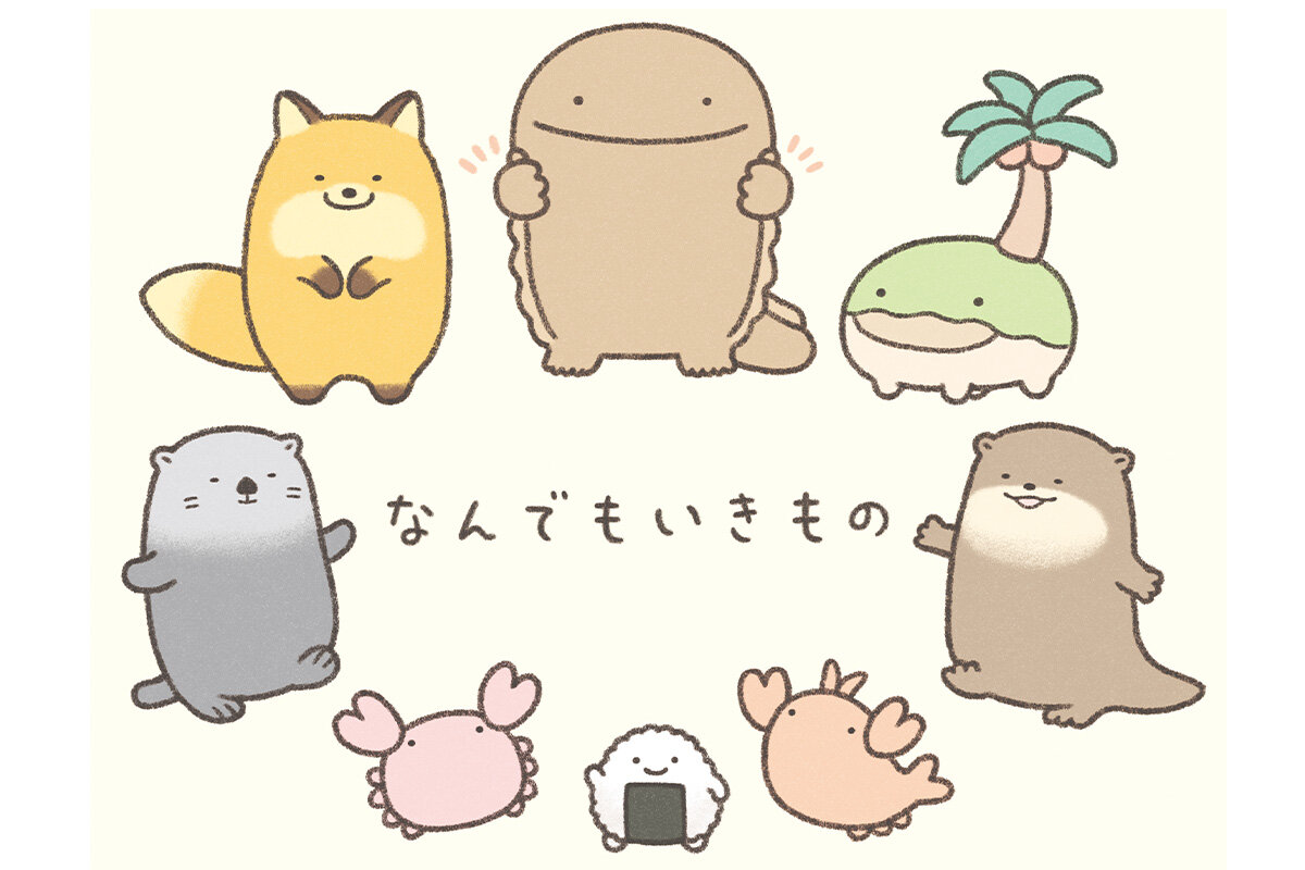 『なんでもいきもの シールになりました』
