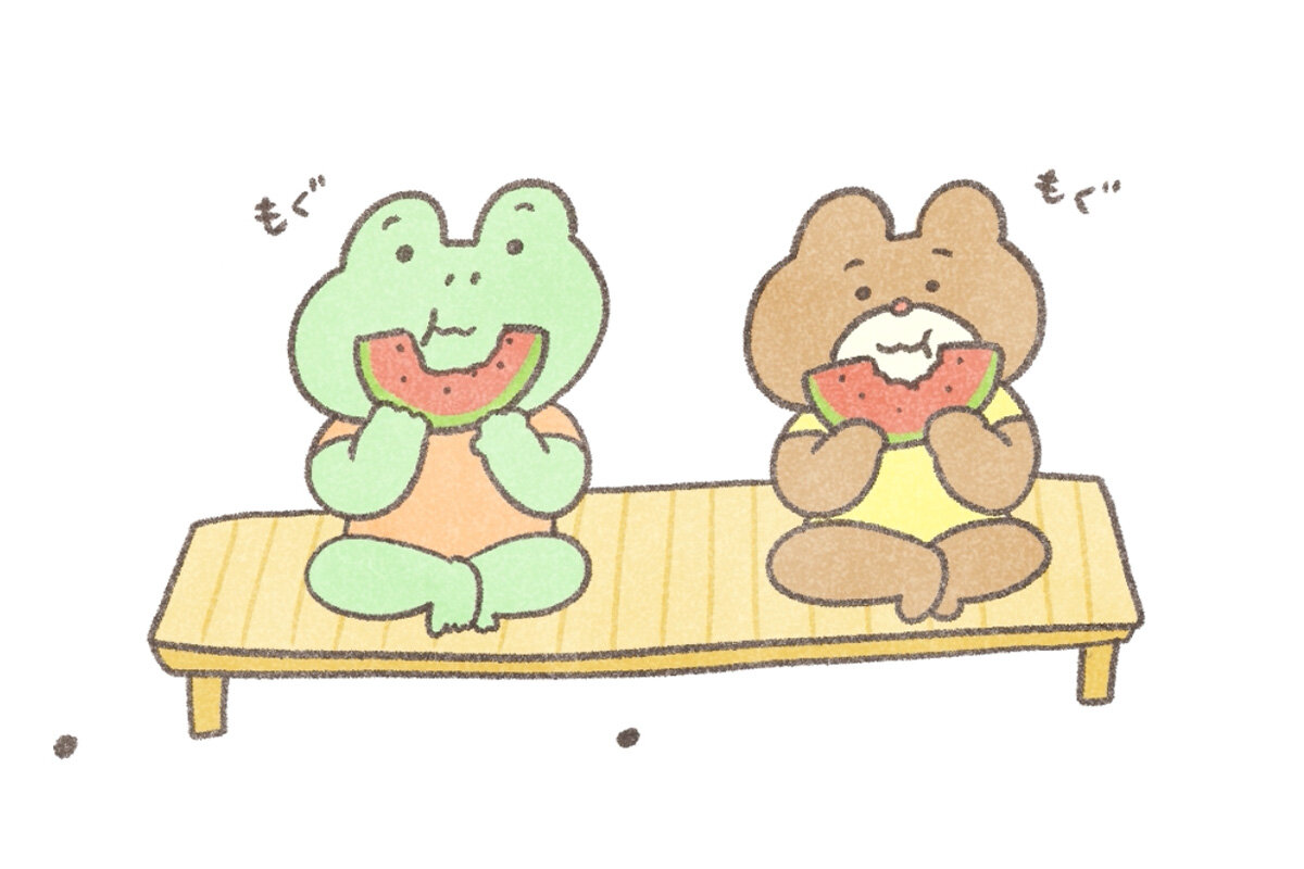 カエルさんとくまさん