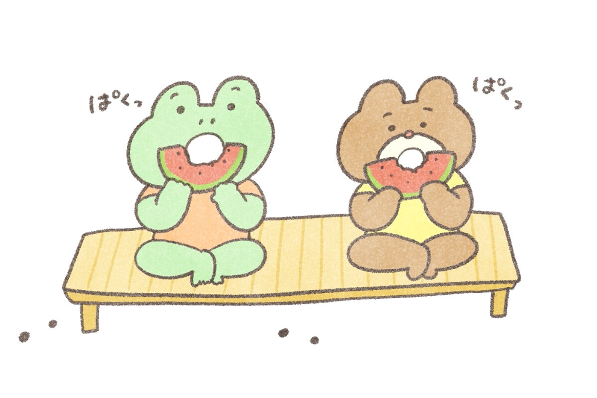 カエルさんとくまさん