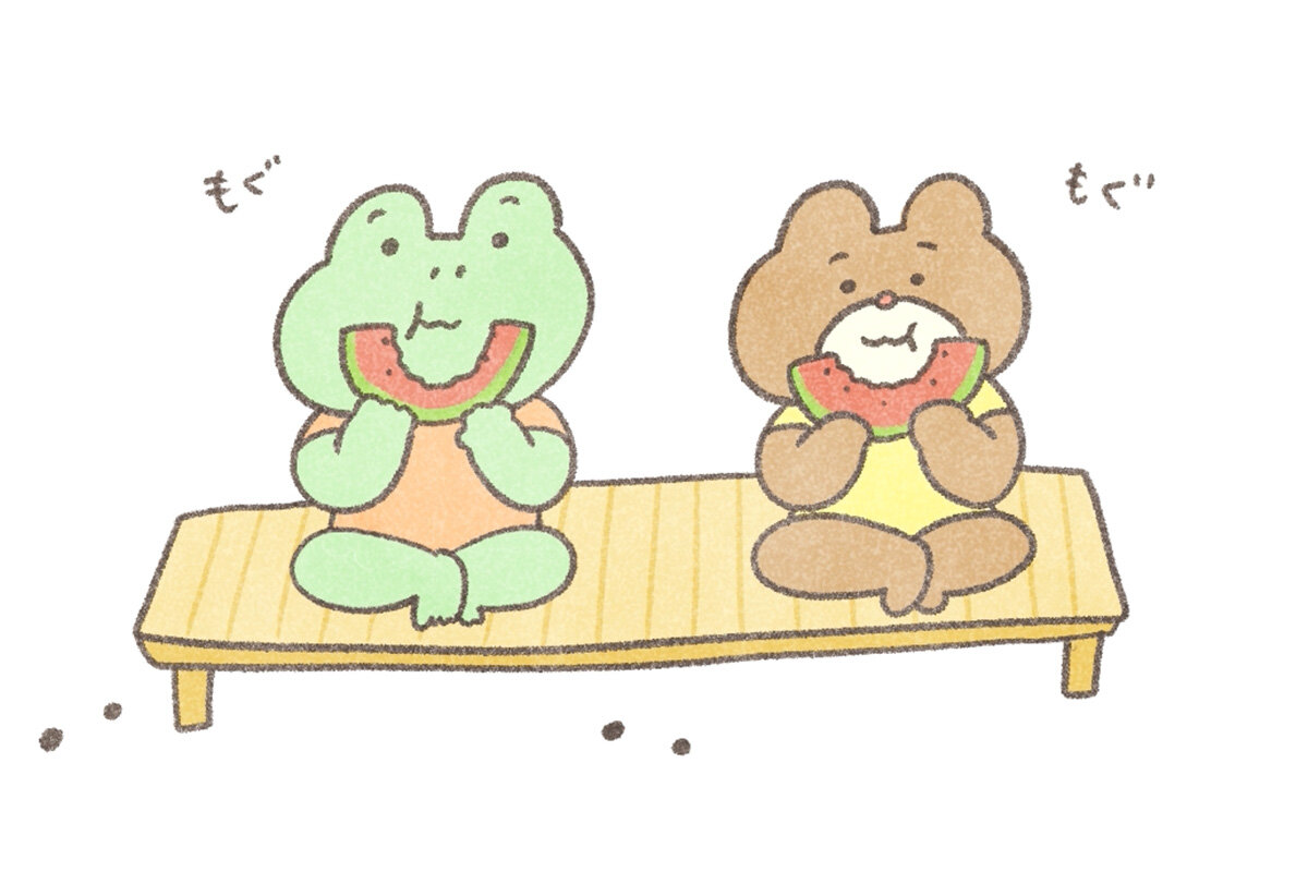 カエルさんとくまさん