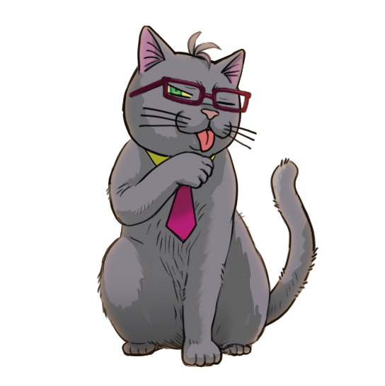 猫型ロボット「ティグル」。