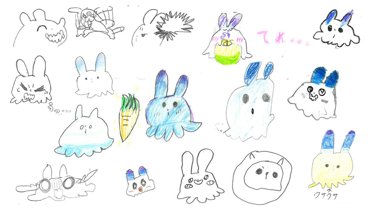 学習マンガ・理科　ウサウサ！　生きものレポート