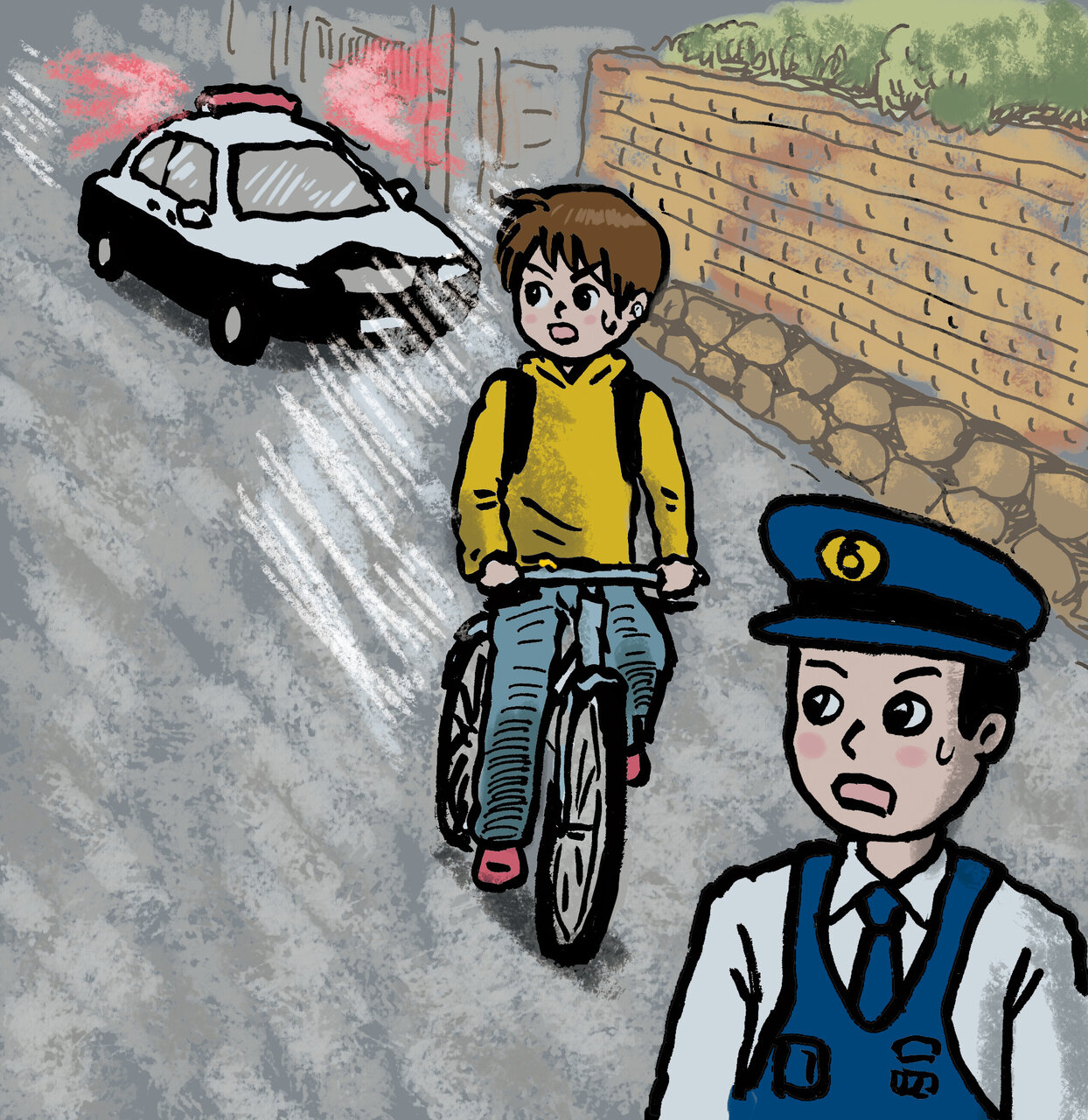 ▲『動く図鑑MOVE　お金と経済』より（イラスト：田中六大）