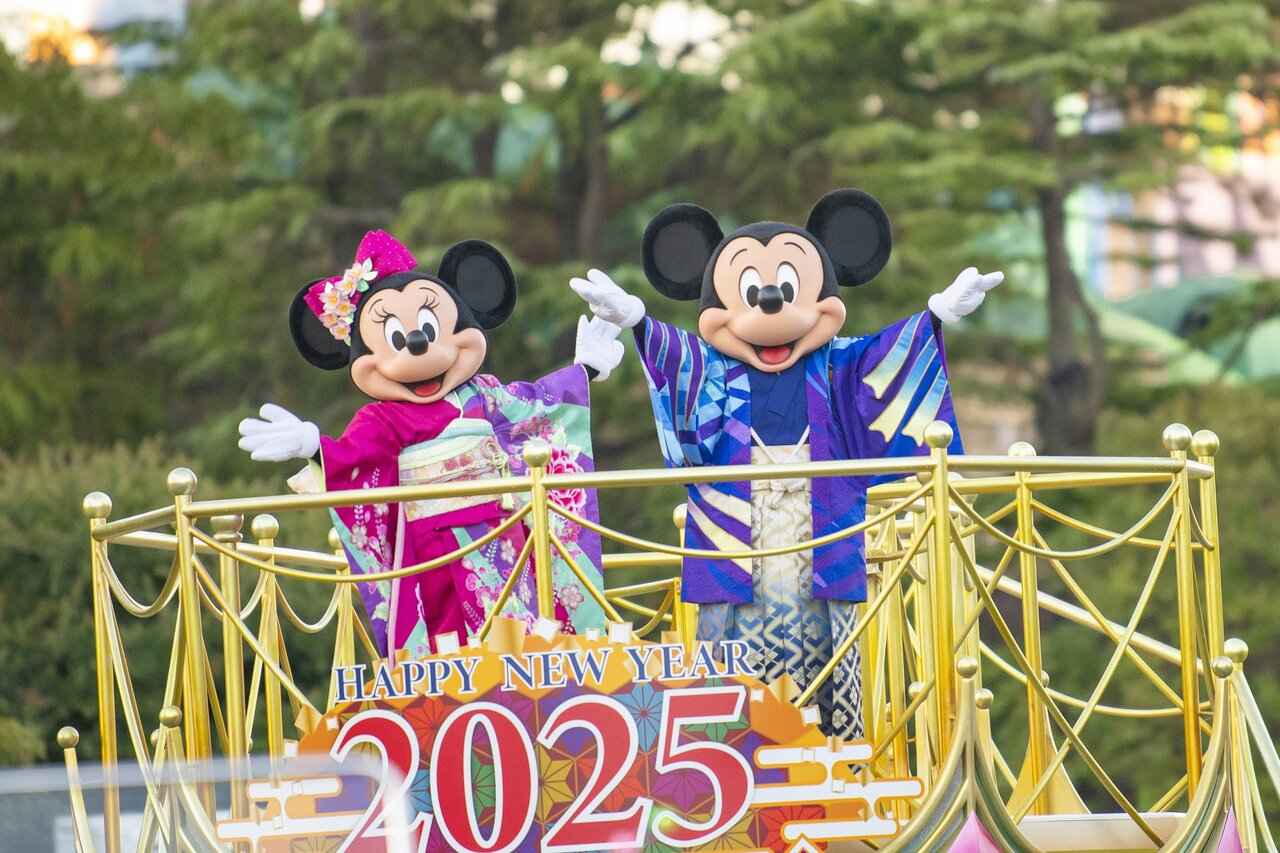 2025年の「ニューイヤーズ・グリーティング」の様子