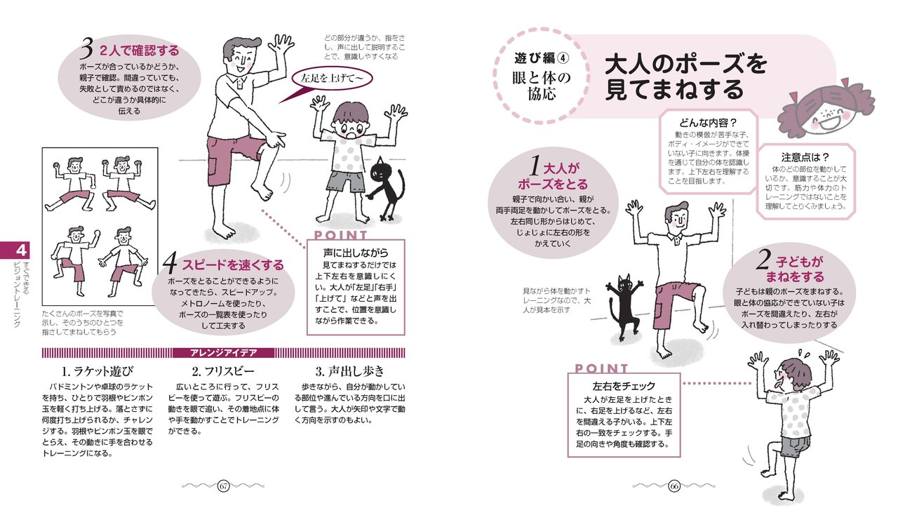 『新装版 発達障害の子のビジョントレーニング』（監修：北出 勝也）より