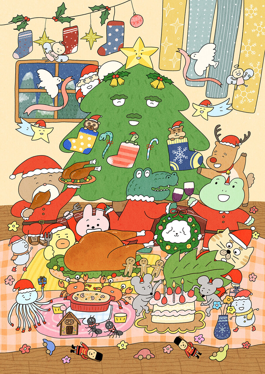 カエルさんとくまさん