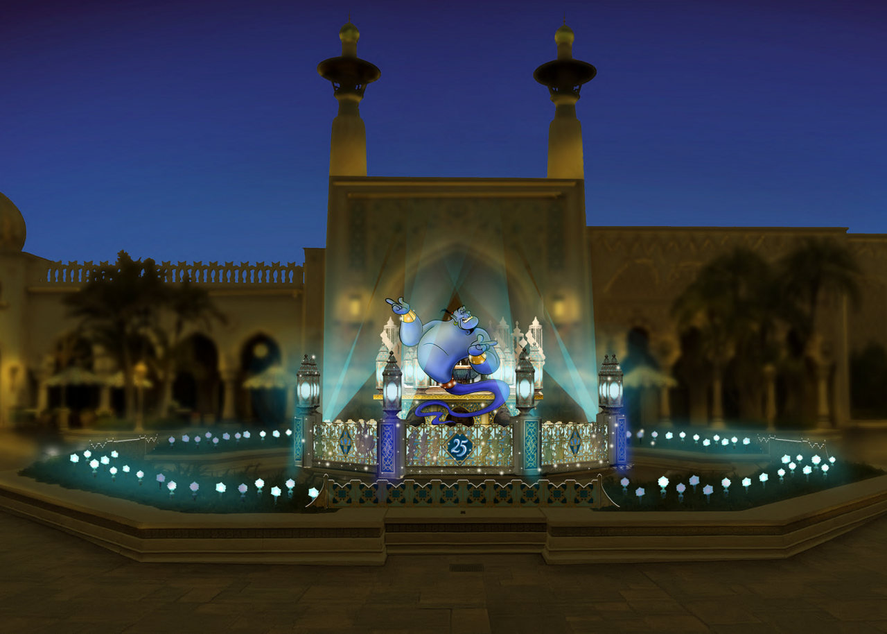 アラビアンコーストの環境演出