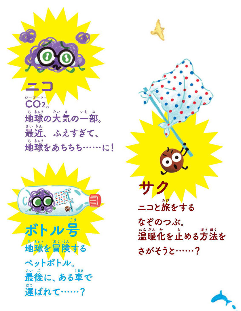 あちちち地球とだいじなやくそく！　ニコとサクの大冒険