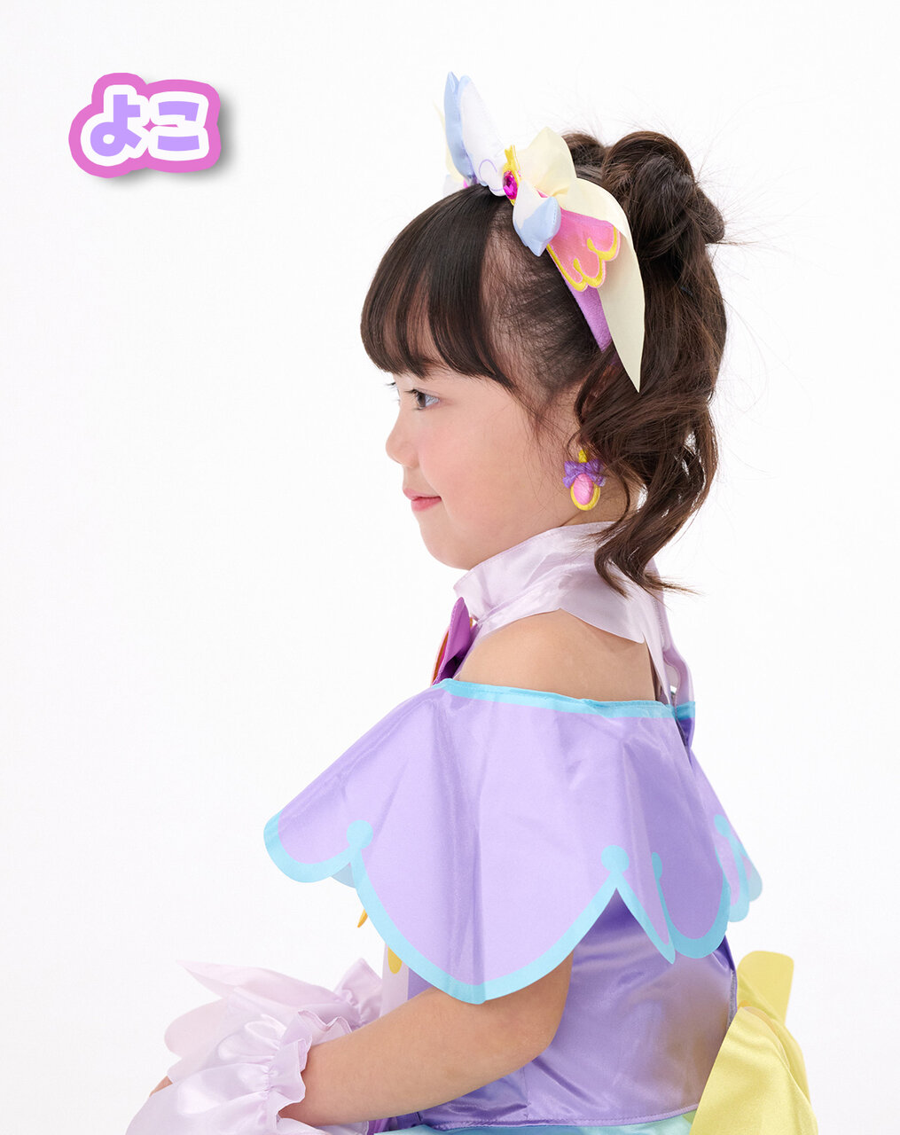 キュアアンサーヘアアレンジ　よこ