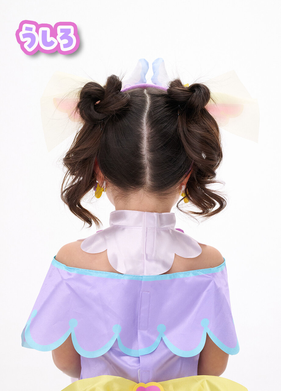 キュアアンサーへああれんじ　うしろ