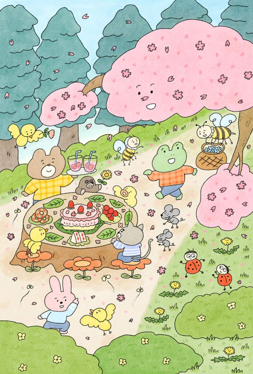 カエルさんとくまさん