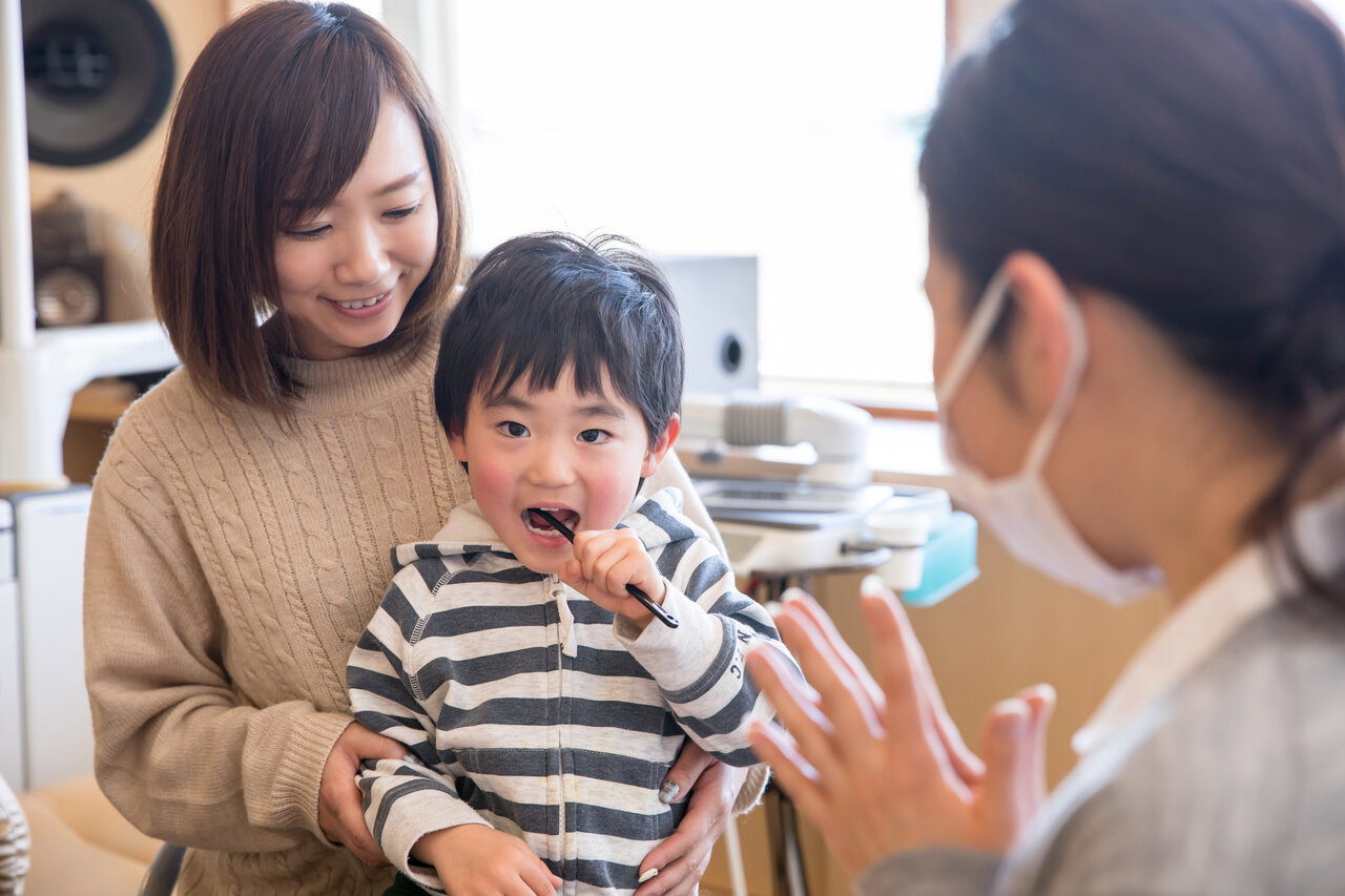 はみがき指導のイメージ写真