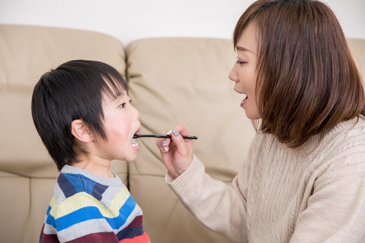仕上げみがきのイメージ写真