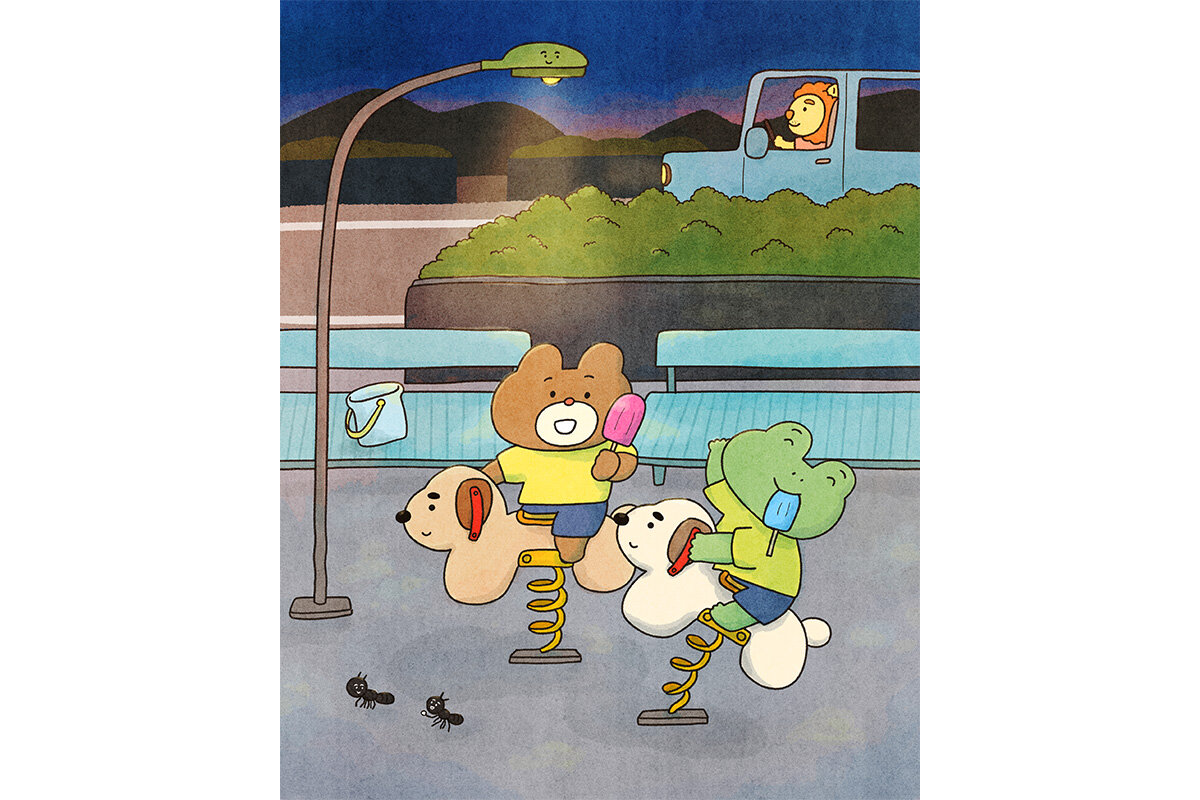 カエルさんとくまさん