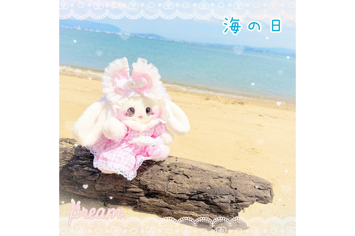 ぷりまるちゃん海の日写真
