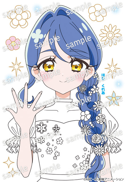 帆羽くれあイラストシート