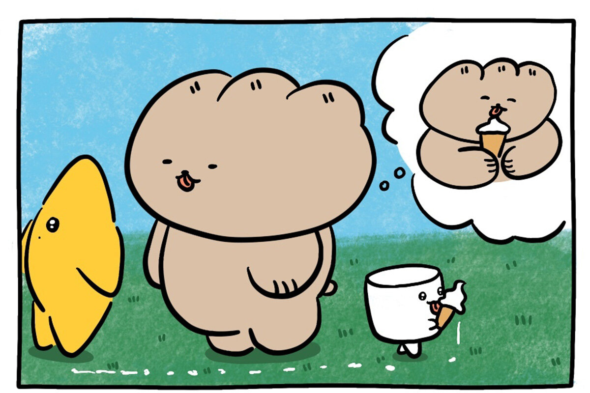 ぎょうざいぬ漫画