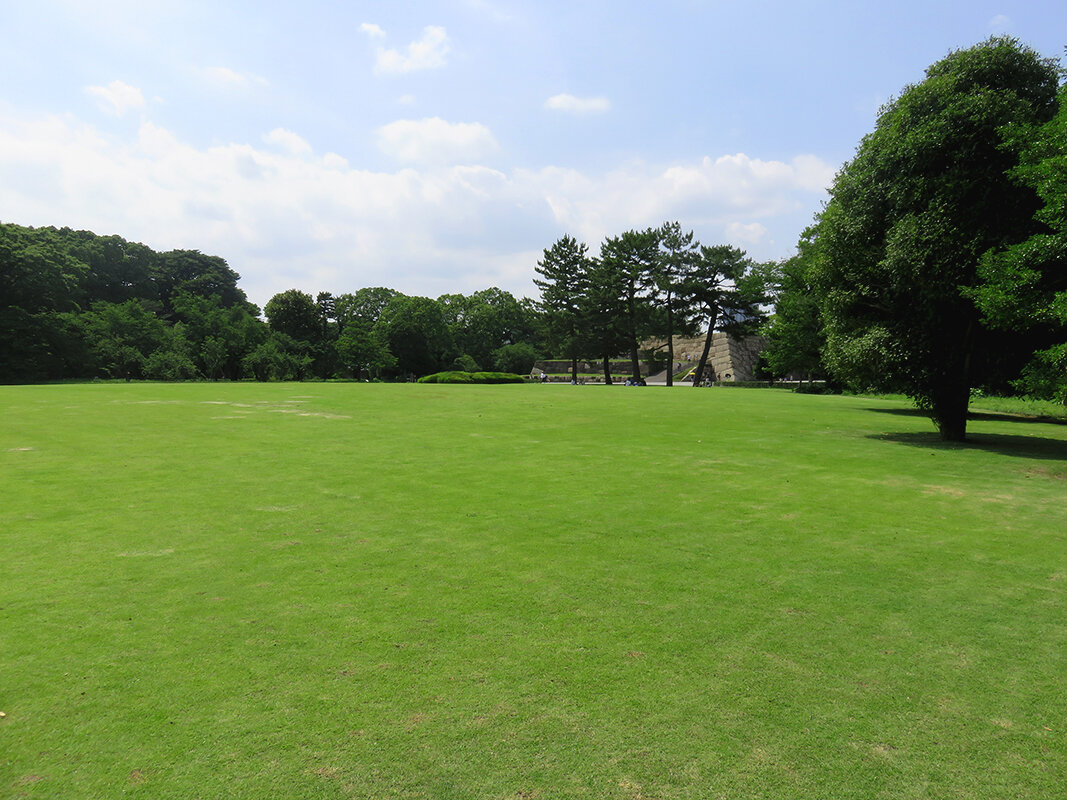 大奥跡の広場と天守台の画像