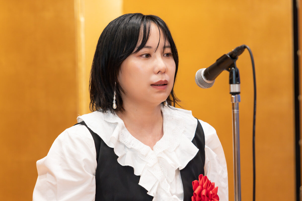 ▲『死神ホネルのほねおりクリスマス』で佳作を受賞した瀬戸かなた（せと・かなた）氏
