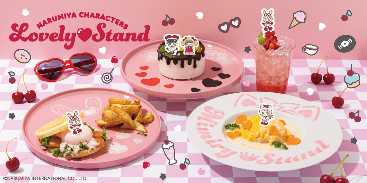 「NARUMIYA CHARACTERS Lovely Stand」写真