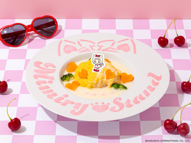 ミミリーちゃん ホワイトソースオムライス