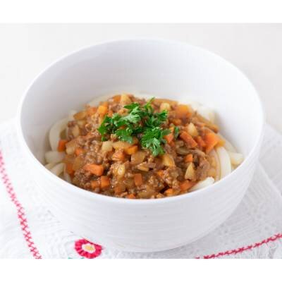 キーマカレーうどん