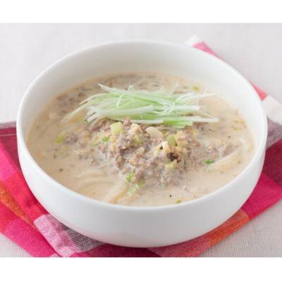 冷やし豆乳坦々うどん