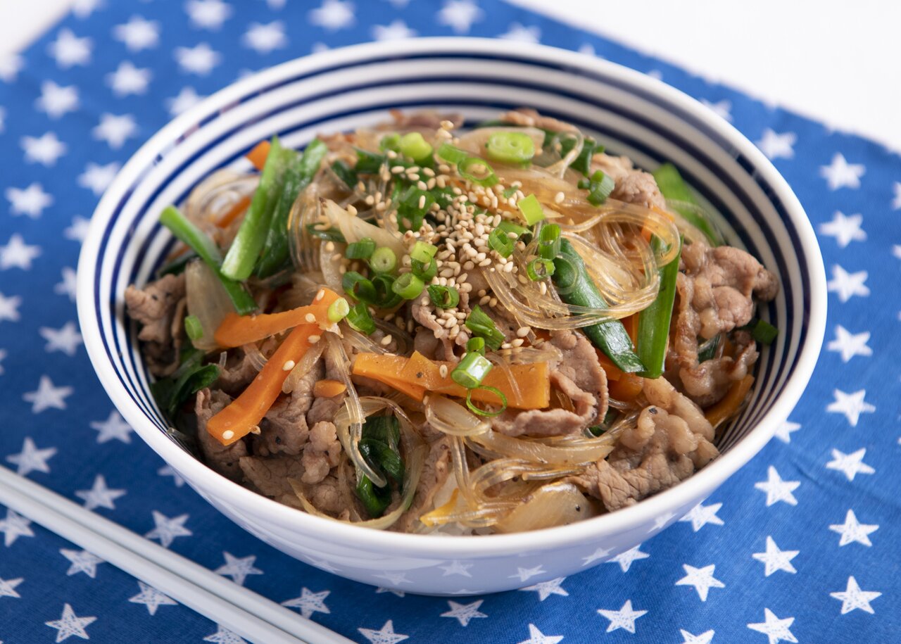 春雨入りプルコギ丼